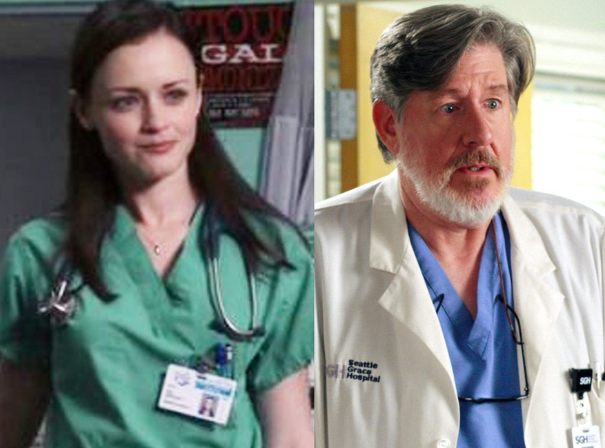 ER, Greys Anatomy, Guest Stars, Alexis Bledel (ER)/Edward Hermann (Grey’s)